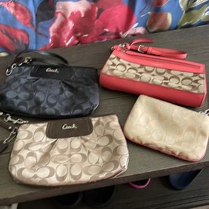 Coach Wristlets